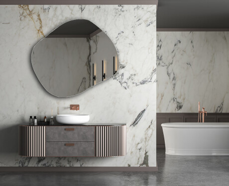 Irregular wall hanging mirror L209 #5