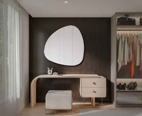 Irregular wall hanging mirror L210 #2