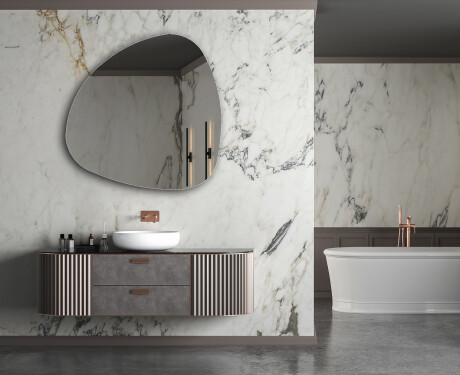 Irregular wall hanging mirror L210 #5