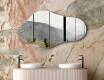 Irregular wall hanging mirror L216 #6