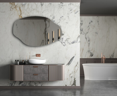 Irregular wall hanging mirror L217 #5