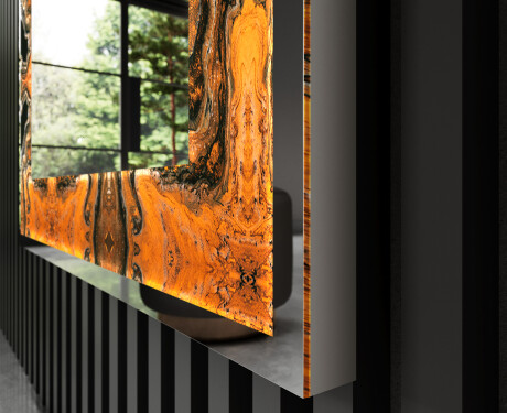 Backlit Decorative Mirror - Mosaic Dreams #3