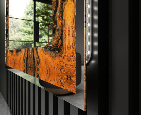 Backlit Decorative Mirror - Mosaic Dreams #3