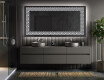 Backlit Decorative Mirror - Geometric Symphony #4