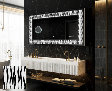 Backlit Decorative Mirror - Vintage Vibes