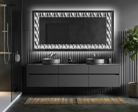 Backlit Decorative Mirror - Vintage Vibes #5