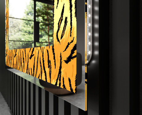 Backlit Decorative Mirror - Midnight Mirage #3