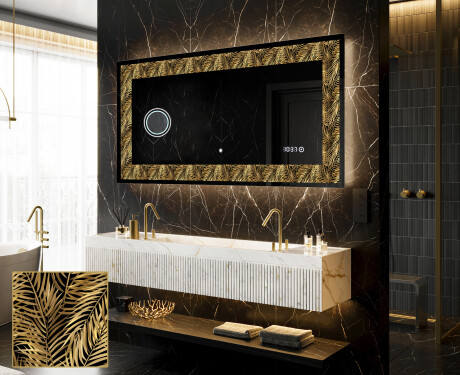 Backlit Decorative Mirror - Tropical Paradise