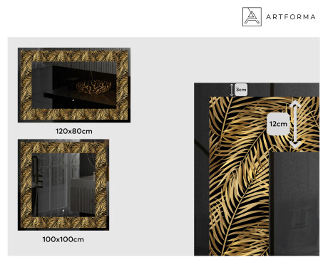 Backlit Decorative Mirror - Tropical Paradise #2