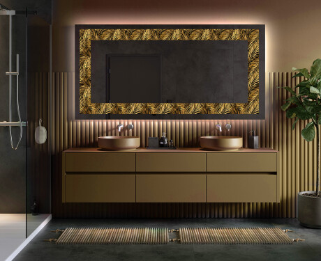 Backlit Decorative Mirror - Tropical Paradise #5