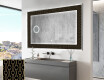 Backlit Decorative Mirror - Nordic Charm