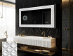 Backlit Decorative Mirror - Marble Uplift