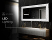 Backlit Decorative Mirror - Marble Uplift #10