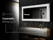 Backlit Decorative Mirror - Marble Uplift #11