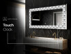 Backlit Decorative Mirror - Pearlous Dance #9