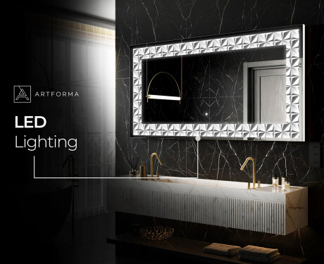 Backlit Decorative Mirror - Pearlous Dance #10