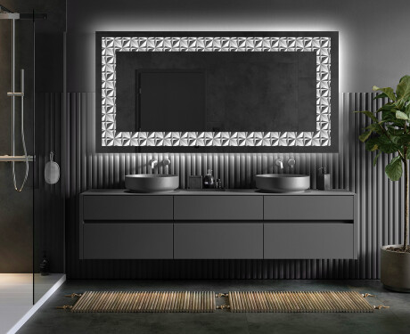 Backlit Decorative Mirror - Pearlous Dance #5