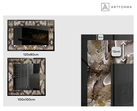 Backlit Decorative Mirror - Desert Wonders #2