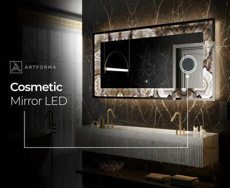 Backlit Decorative Mirror - Desert Wonders #8