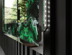 Backlit Decorative Mirror - Malachite Magic #3