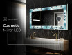 Backlit Decorative Mirror - Sapphire Reflections #11