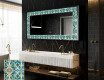 Backlit Decorative Mirror - Floral Elevations