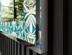 Backlit Decorative Mirror - Floral Elevations #3