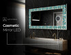 Backlit Decorative Mirror - Floral Elevations #8