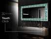Backlit Decorative Mirror - Floral Elevations #10