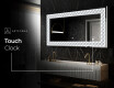 Backlit Decorative Mirror - Inspiring Lines #10