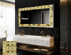 Backlit Decorative Mirror - Glow Geometry