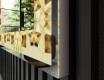 Backlit Decorative Mirror - Glow Geometry #3