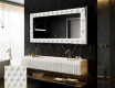 Backlit Decorative Mirror - Dynamic Whirls