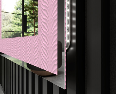 Backlit Decorative Mirror - Experimental Compositions #3