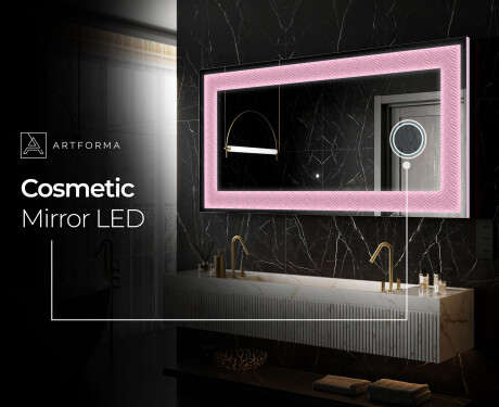 Backlit Decorative Mirror - Experimental Compositions #8