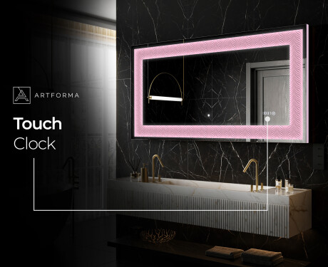 Backlit Decorative Mirror - Experimental Compositions #10