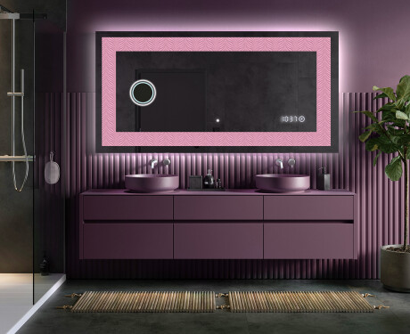 Backlit Decorative Mirror - Experimental Compositions #5