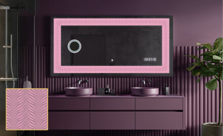 Backlit Decorative Mirror - Experimental Compositions