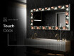 Backlit Decorative Mirror - Plant Rhythms #8