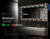 Backlit Decorative Mirror - Plant Rhythms #9