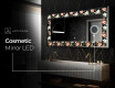 Backlit Decorative Mirror - Plant Rhythms #11