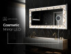 Backlit Decorative Mirror - Floral Reflections #11