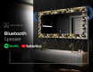Backlit Decorative Mirror - Floral Symmetries #9