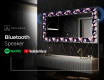 Backlit Decorative Mirror - Floral Layouts #9