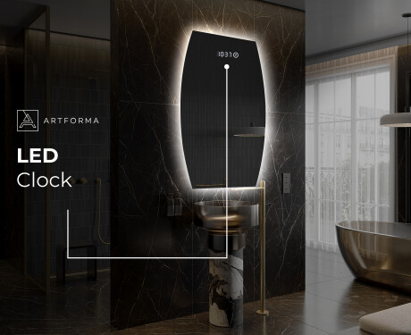 Irregular Mirror LED Lighted decorative design M221 #7