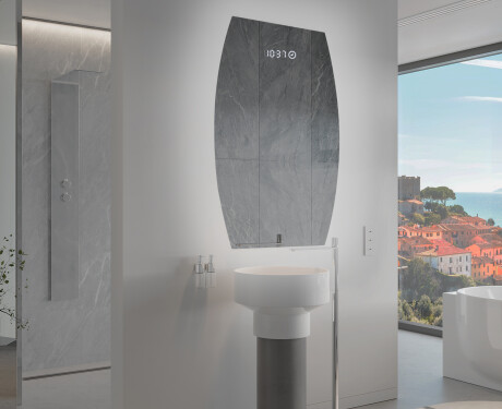 Irregular Mirror LED Lighted decorative design M221 #9