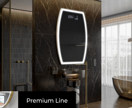 Irregular Mirror LED Lighted decorative design M222