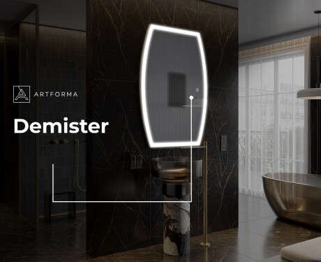 Irregular Mirror LED Lighted decorative design M222 #9