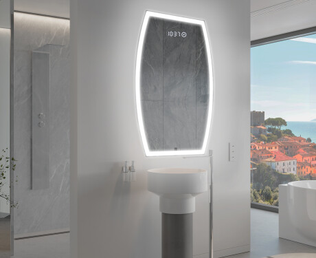 Irregular Mirror LED Lighted decorative design M222 #9