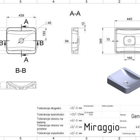 GENEVA Sink #5